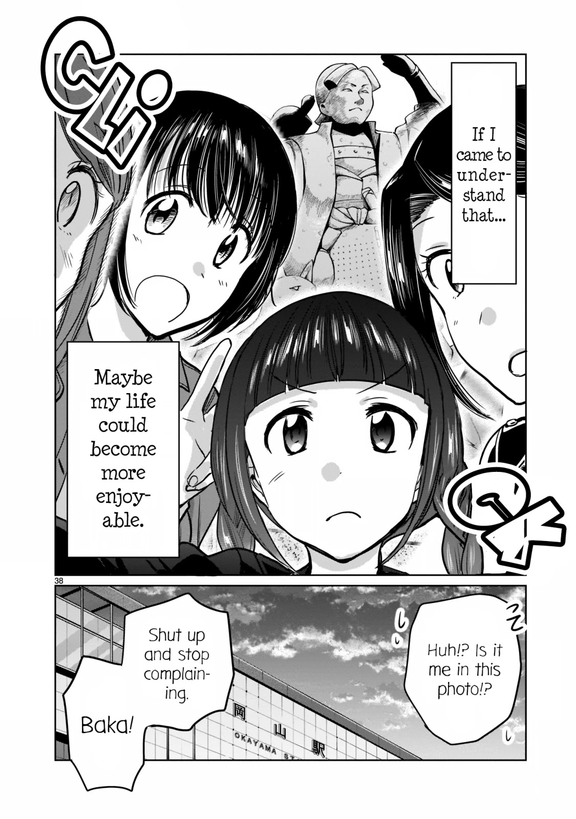 Kami eshi JK to OL fujoshi Chapter 26 page 38 - Chapter 26: Don't mess with the calories!!