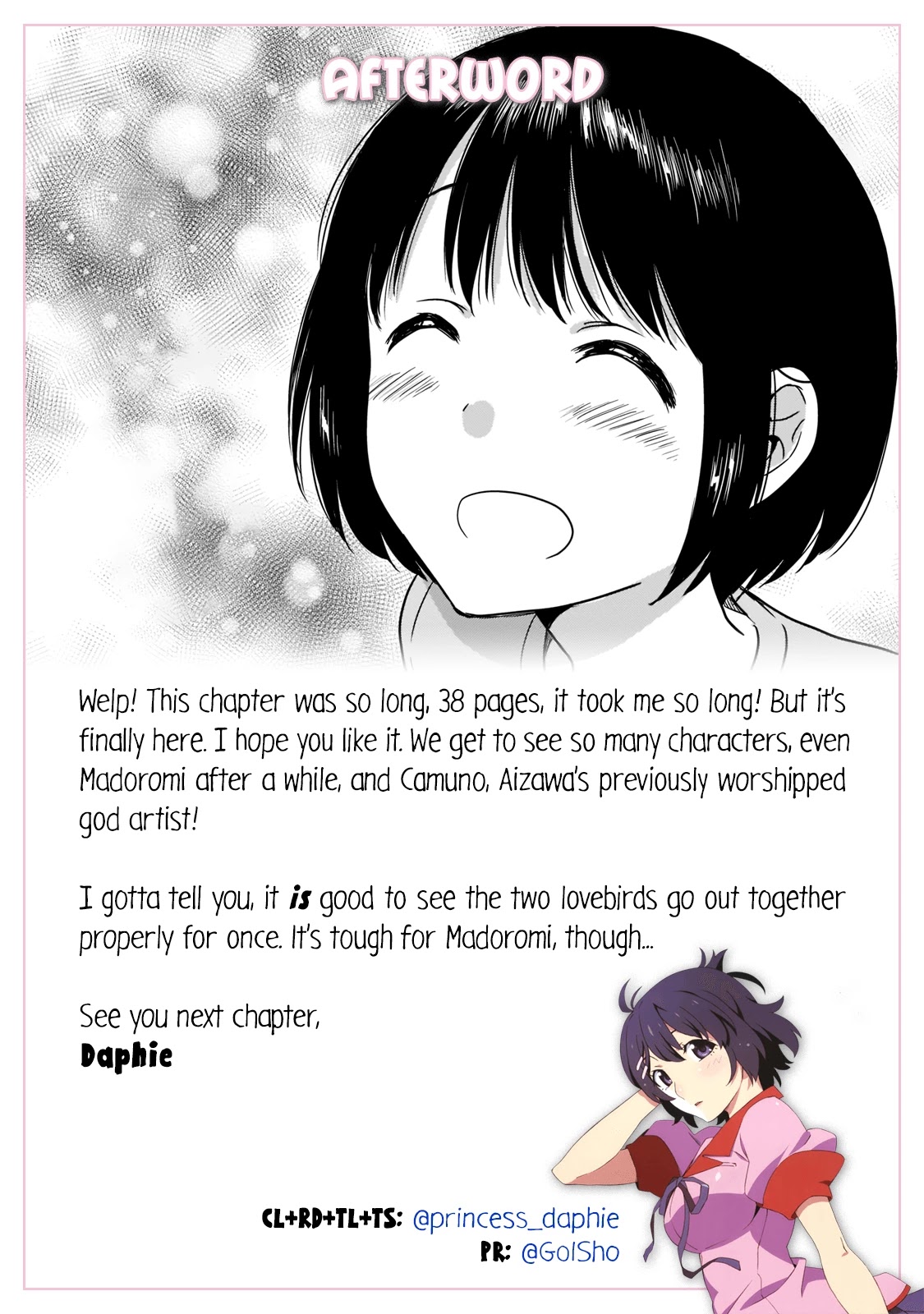 Kami eshi JK to OL fujoshi Chapter 26 page 39 - Chapter 26: Don't mess with the calories!!