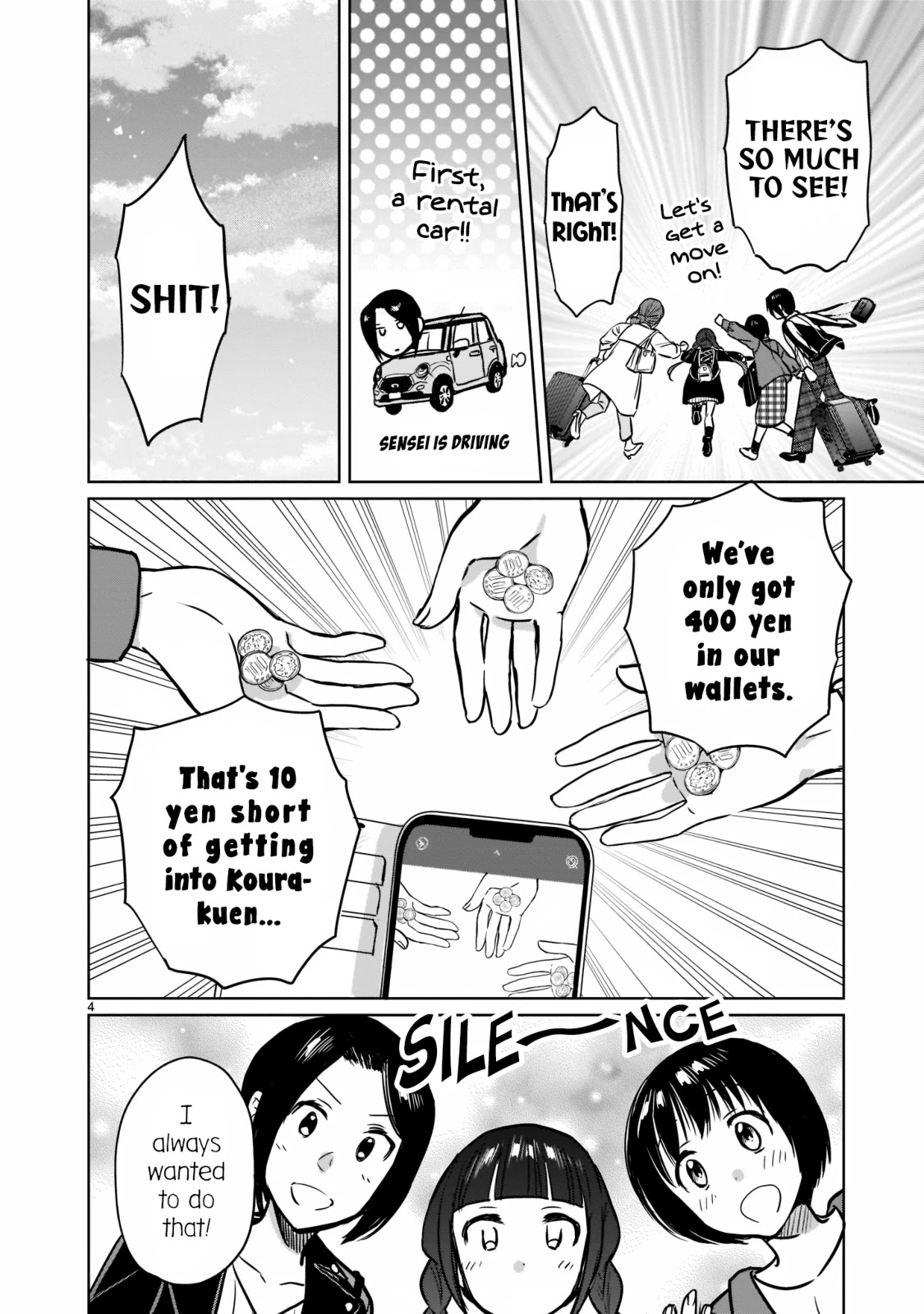 Kami eshi JK to OL fujoshi Chapter 26 page 4 - Chapter 26: Don't mess with the calories!!