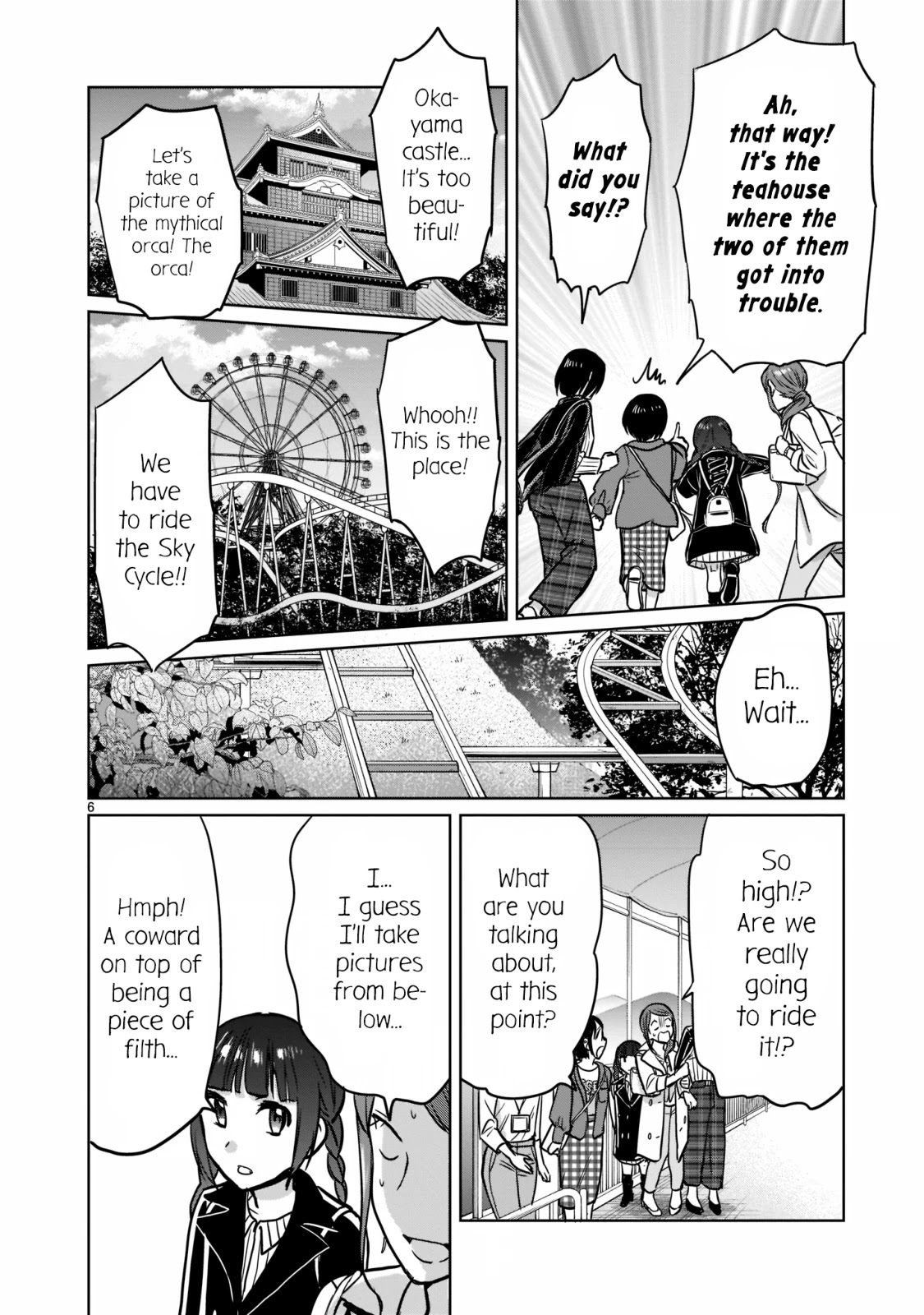 Kami eshi JK to OL fujoshi Chapter 26 page 6 - Chapter 26: Don't mess with the calories!!