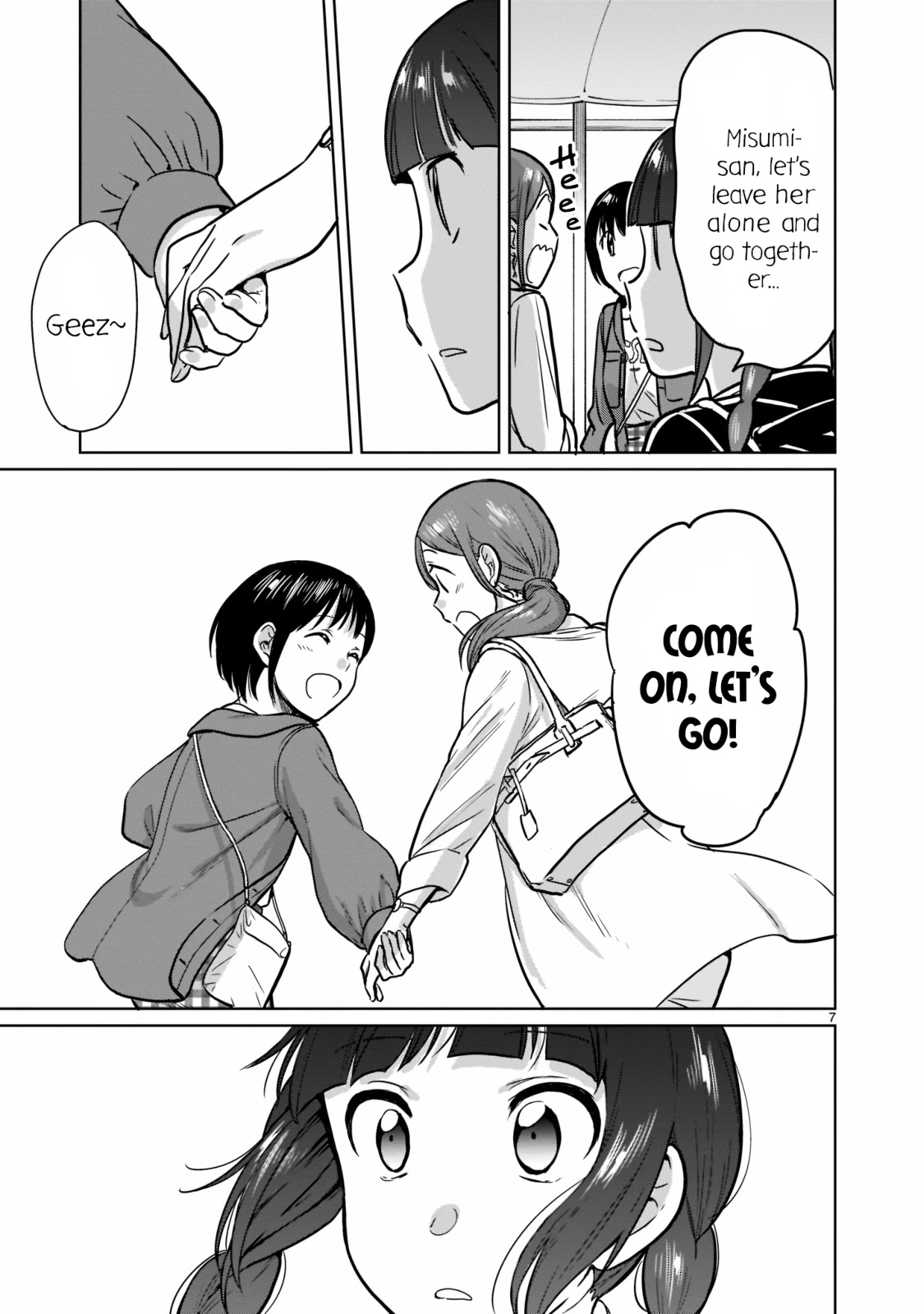 Kami eshi JK to OL fujoshi Chapter 26 page 7 - Chapter 26: Don't mess with the calories!!