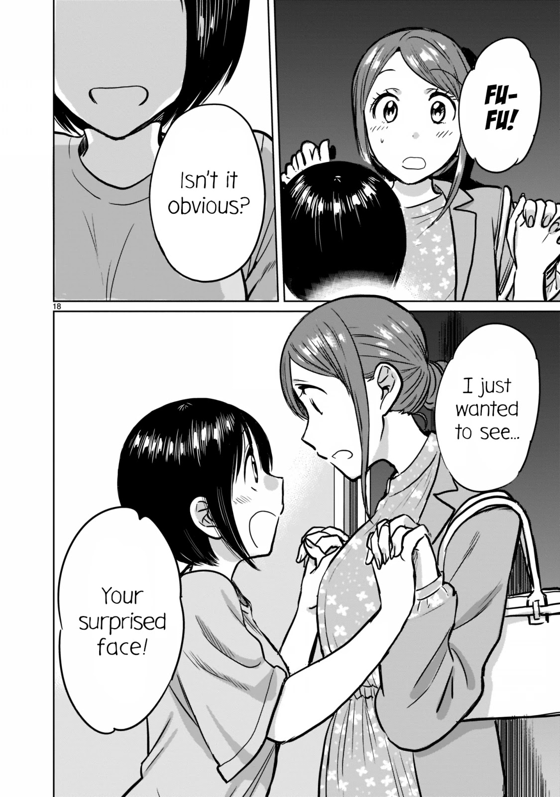 Kami eshi JK to OL fujoshi Chapter 27 page 18 - Chapter 27: There stood the only goddess whom I ever loved [END]