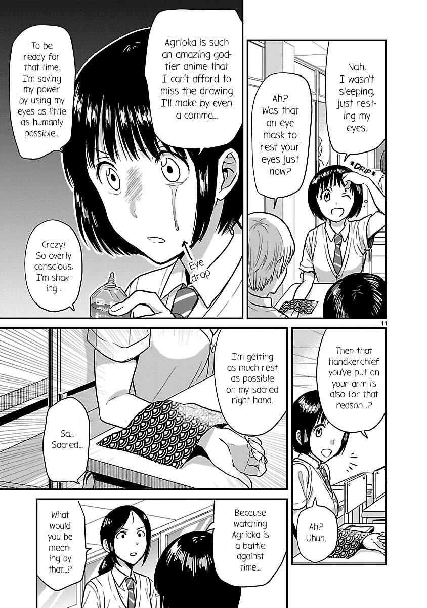Kami eshi JK to OL fujoshi Chapter 3 page 11 - Chapter 3: Something better than sharing time with people from all over the world