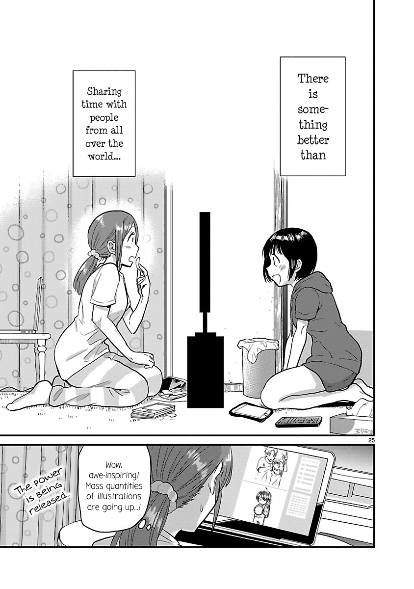 Kami eshi JK to OL fujoshi Chapter 3 page 25 - Chapter 3: Something better than sharing time with people from all over the world