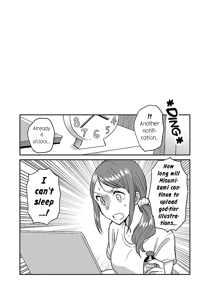 Kami eshi JK to OL fujoshi Chapter 3 page 26 - Chapter 3: Something better than sharing time with people from all over the world