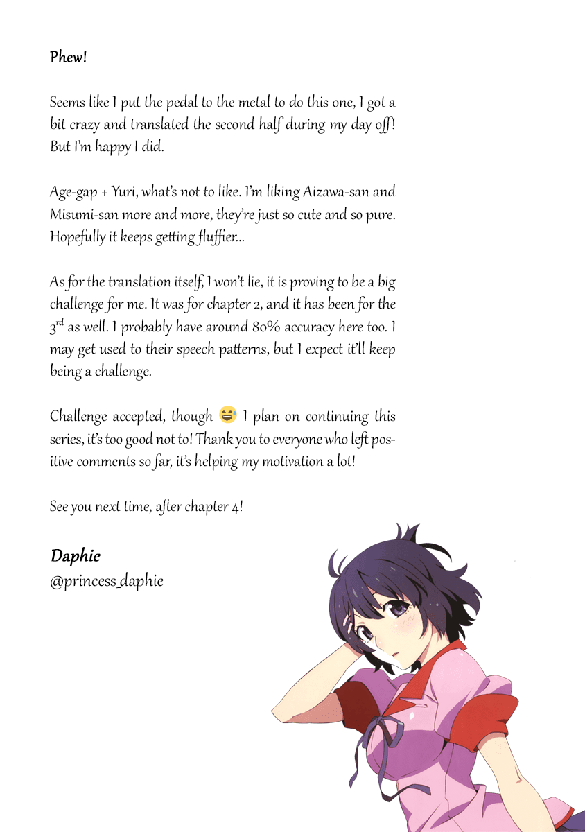 Kami eshi JK to OL fujoshi Chapter 3 page 27 - Chapter 3: Something better than sharing time with people from all over the world