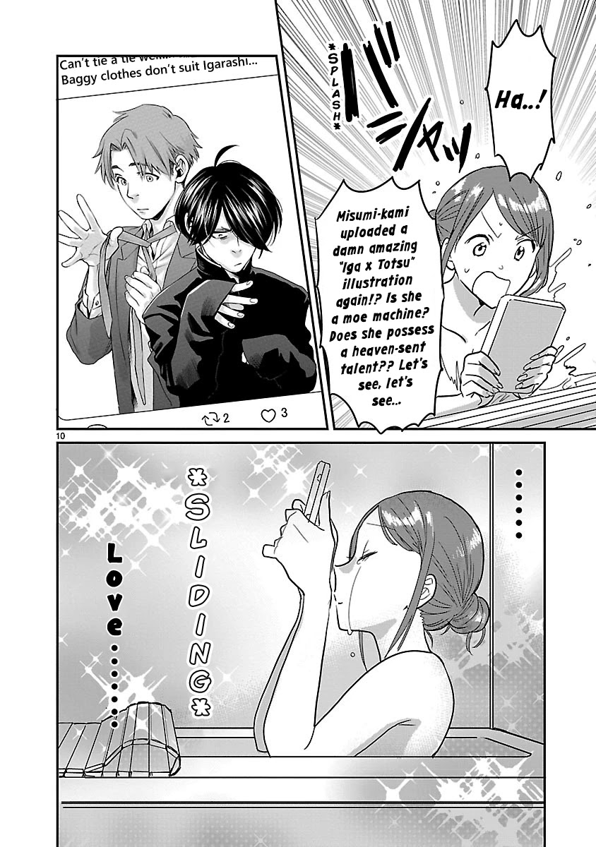 Kami eshi JK to OL fujoshi Chapter 4 page 10 - Chapter 4: Today, I have to clarify the nature of our relationship...!