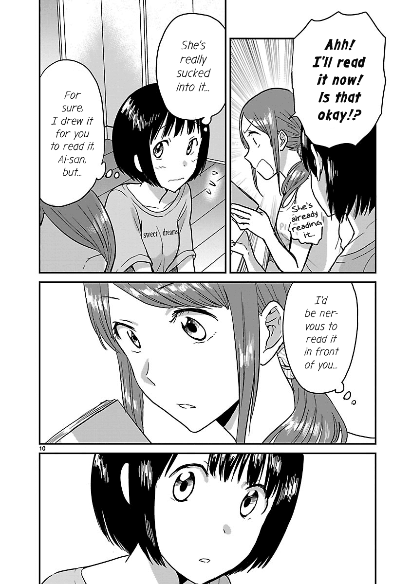 Kami eshi JK to OL fujoshi Chapter 5 page 10 - Chapter 5: There's a godly artist in my house!