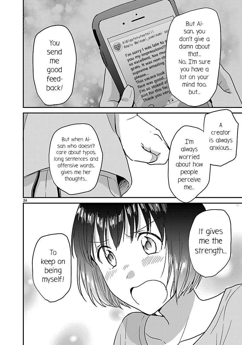 Kami eshi JK to OL fujoshi Chapter 5 page 24 - Chapter 5: There's a godly artist in my house!