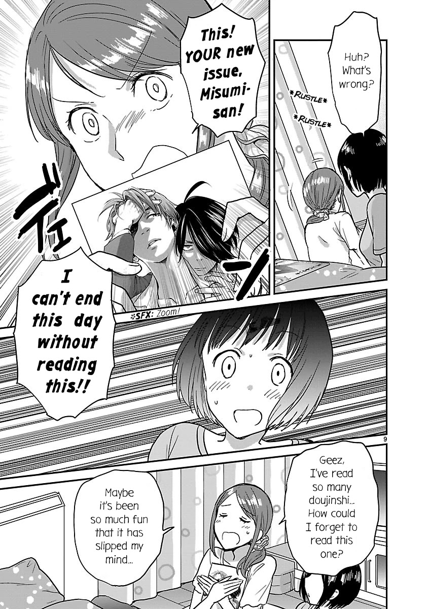 Kami eshi JK to OL fujoshi Chapter 5 page 9 - Chapter 5: There's a godly artist in my house!