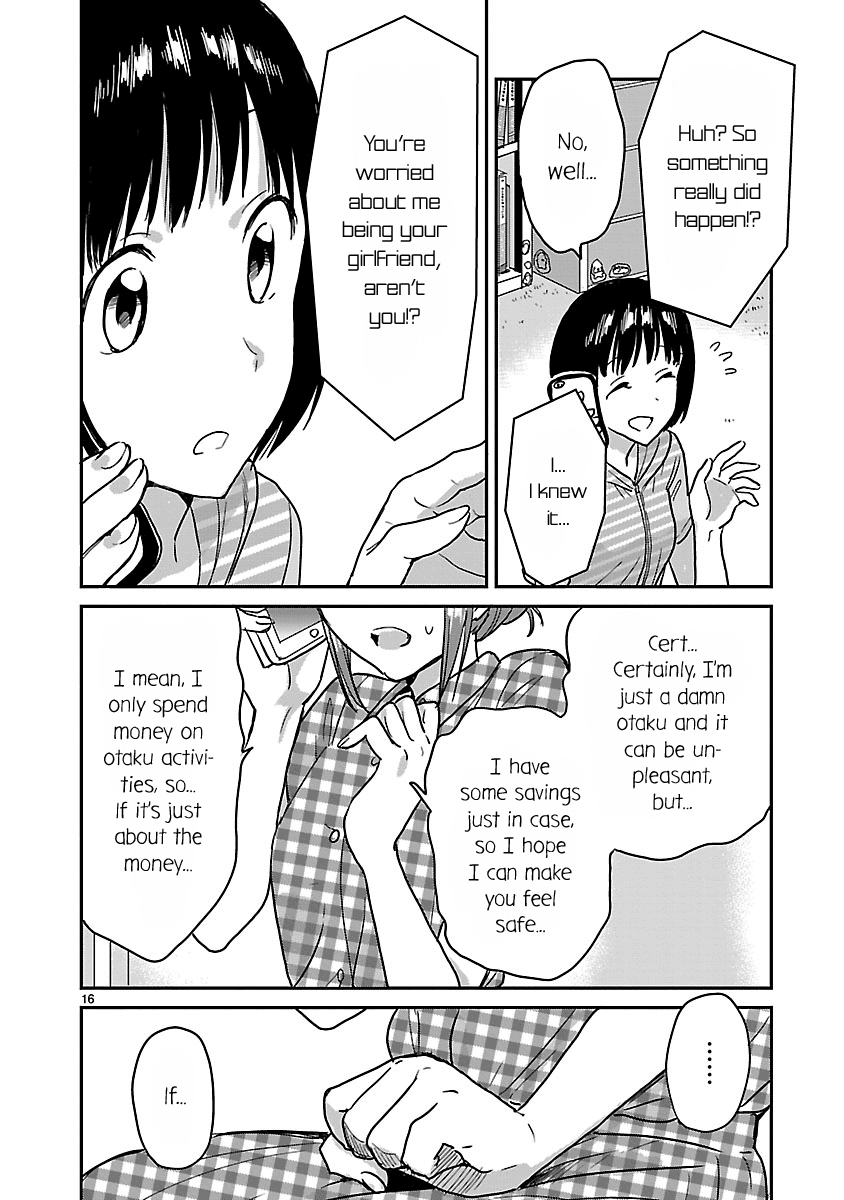 Kami eshi JK to OL fujoshi Chapter 6 page 16 - Chapter 6: Somehow, I feel like I'm the one being manipulated