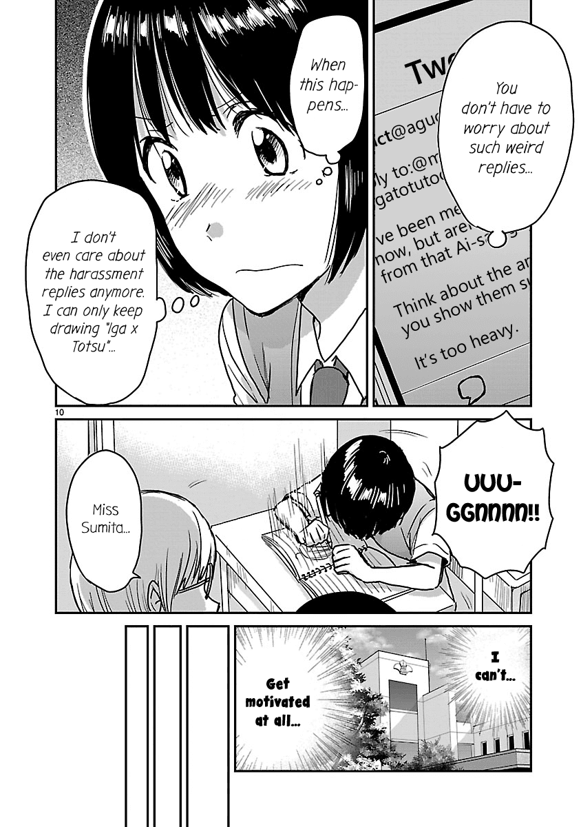 Kami eshi JK to OL fujoshi Chapter 7 page 10 - Chapter 7: I may not be a BL stan anymore!!