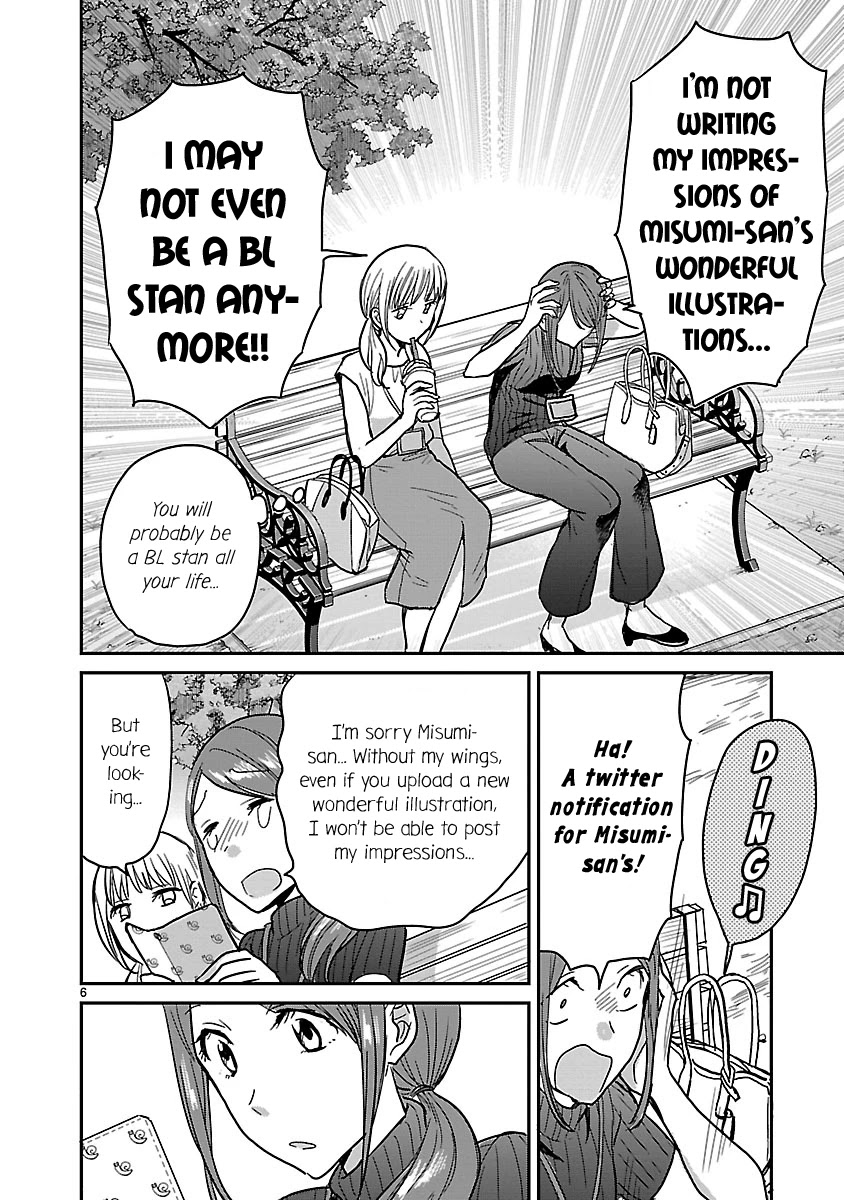 Kami eshi JK to OL fujoshi Chapter 7 page 6 - Chapter 7: I may not be a BL stan anymore!!