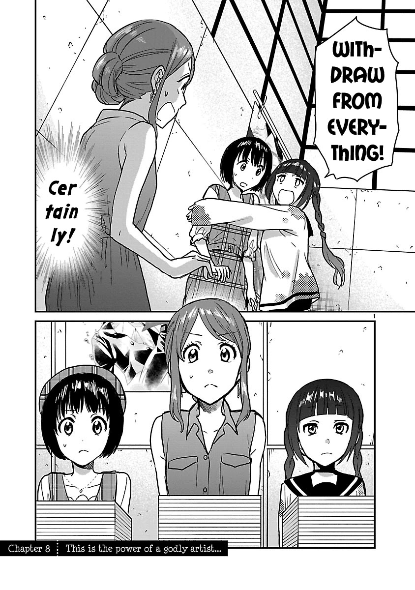 Kami eshi JK to OL fujoshi Chapter 8 page 1 - Chapter 8: This is the power of a godly artist...