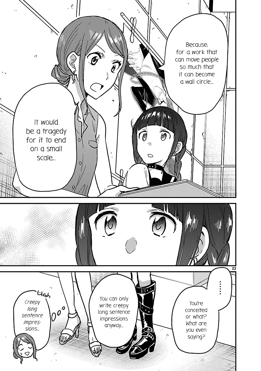 Kami eshi JK to OL fujoshi Chapter 8 page 23 - Chapter 8: This is the power of a godly artist...
