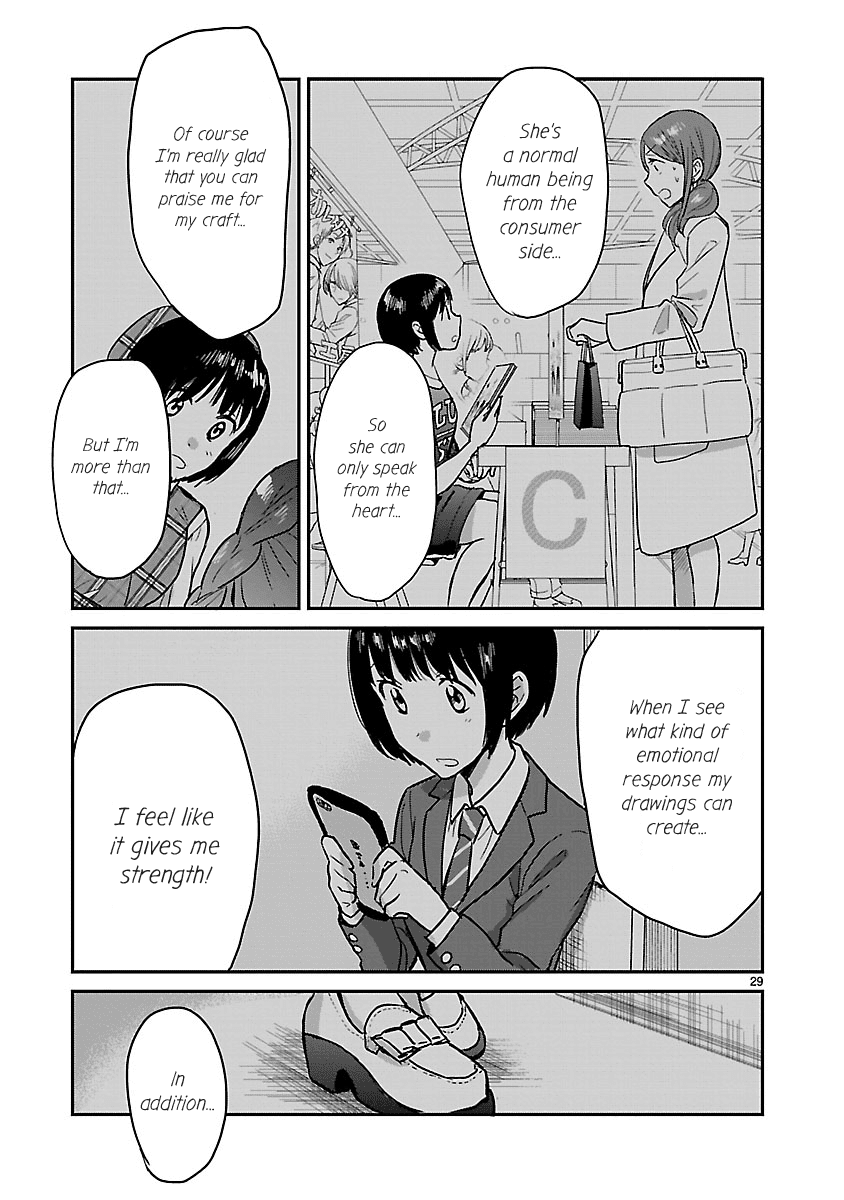 Kami eshi JK to OL fujoshi Chapter 8 page 29 - Chapter 8: This is the power of a godly artist...