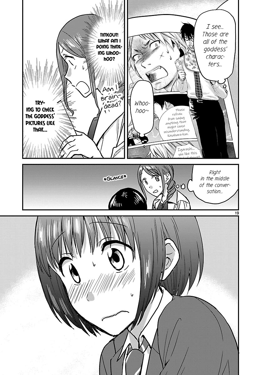 Kami eshi JK to OL fujoshi Chapter 9 page 19 - Chapter 9: The goddess is not a good match for me...?