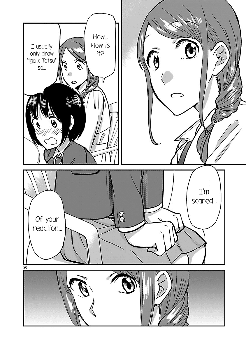 Kami eshi JK to OL fujoshi Chapter 9 page 20 - Chapter 9: The goddess is not a good match for me...?