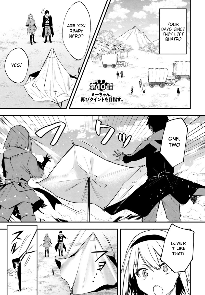 Kami Neko Mii-Chan to Neko Youhin Shoukanshi No Isekai Funtouki Chapter 10 page 1 - Chapter 10: On the road to quinto again