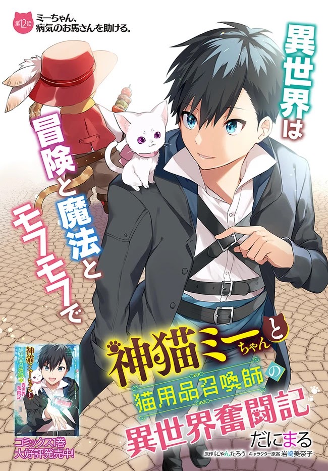 Kami Neko Mii-Chan to Neko Youhin Shoukanshi No Isekai Funtouki Chapter 12 page 1 - Chapter 12: Mii saves a sick horse