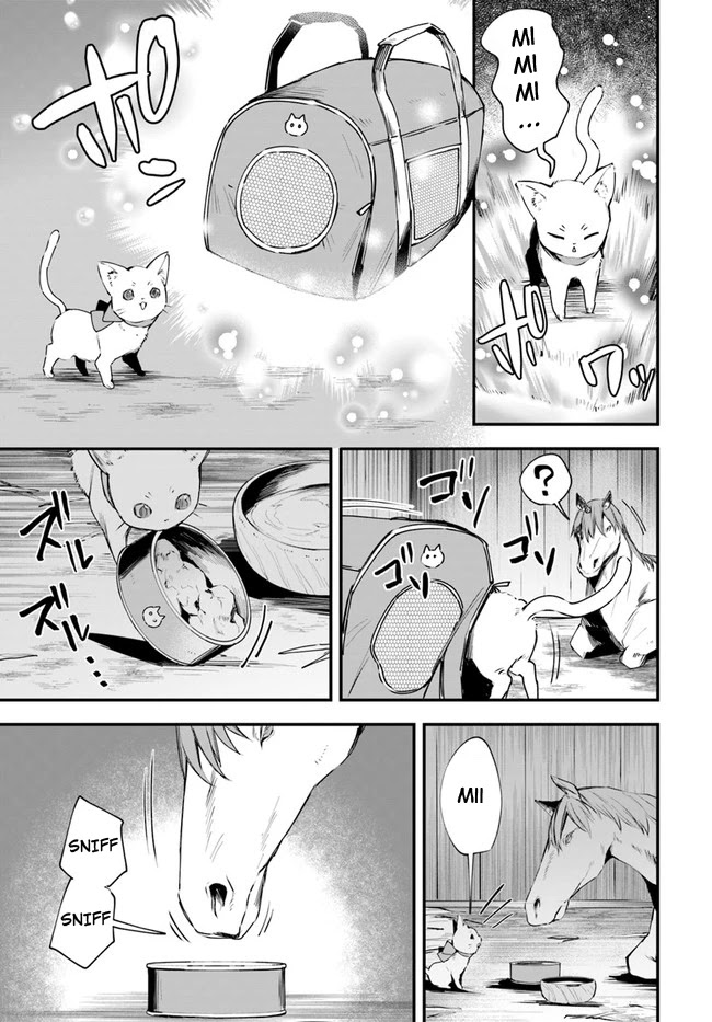 Kami Neko Mii-Chan to Neko Youhin Shoukanshi No Isekai Funtouki Chapter 12 page 12 - Chapter 12: Mii saves a sick horse