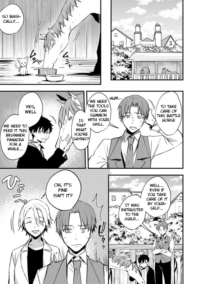 Kami Neko Mii-Chan to Neko Youhin Shoukanshi No Isekai Funtouki Chapter 12 page 14 - Chapter 12: Mii saves a sick horse