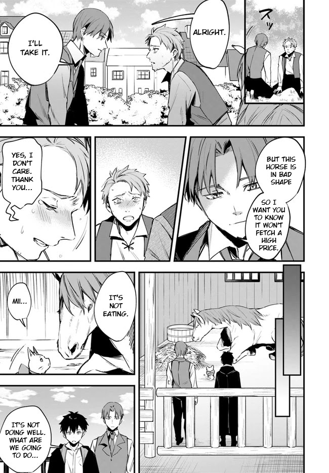 Kami Neko Mii-Chan to Neko Youhin Shoukanshi No Isekai Funtouki Chapter 12 page 8 - Chapter 12: Mii saves a sick horse