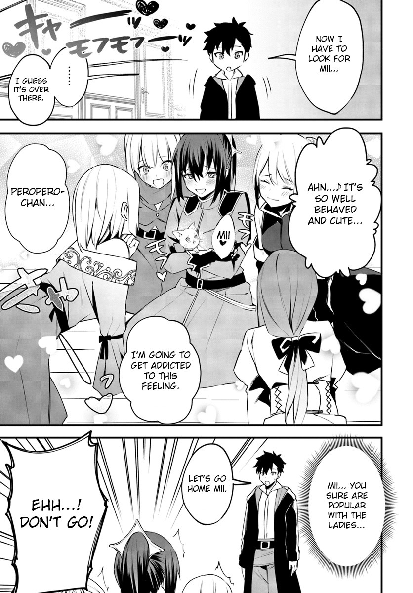 Kami Neko Mii-Chan to Neko Youhin Shoukanshi No Isekai Funtouki Chapter 5 page 7 - Chapter 5: Mii has been appointed the hunter guild's mascot