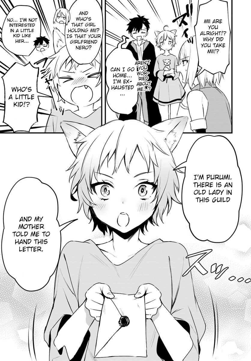 Kami Neko Mii-Chan to Neko Youhin Shoukanshi No Isekai Funtouki Chapter 6 page 17 - Chapter 6: Mii saves a girl