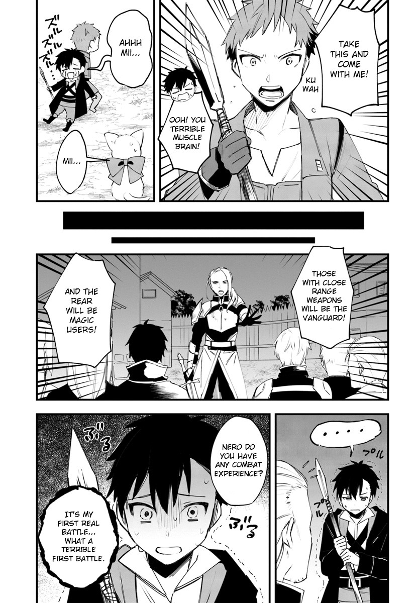 Kami Neko Mii-Chan to Neko Youhin Shoukanshi No Isekai Funtouki Chapter 8 page 11 - Chapter 8: Mii and the goblin attack on the village