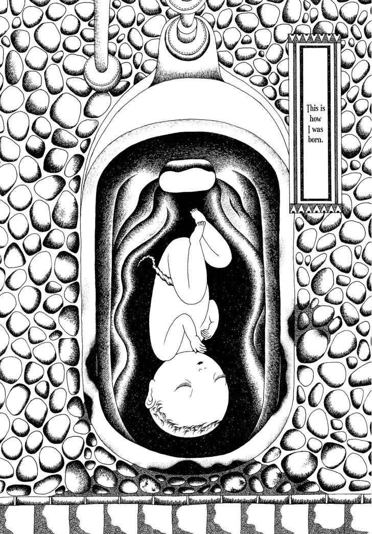 Kami no Kodomo Chapter 1 page 13 - Chapter 1 : Child of a Black Sun