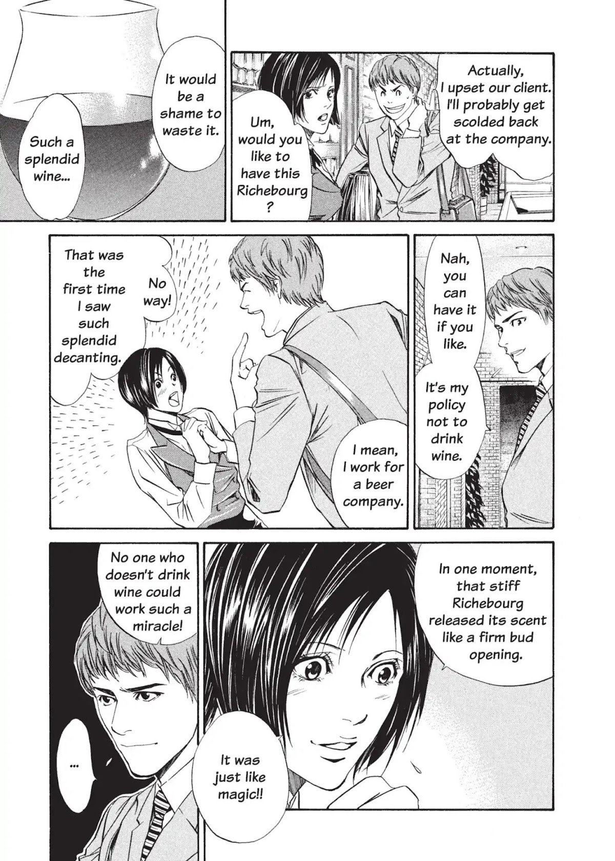 Kami no Shizuku Chapter 1 page 25 - Chapter 1: The Scent of a Hundred Flowers