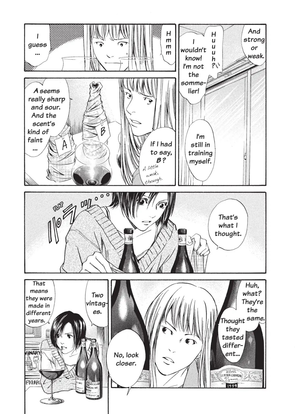 Kami no Shizuku Chapter 1 page 37 - Chapter 1: The Scent of a Hundred Flowers