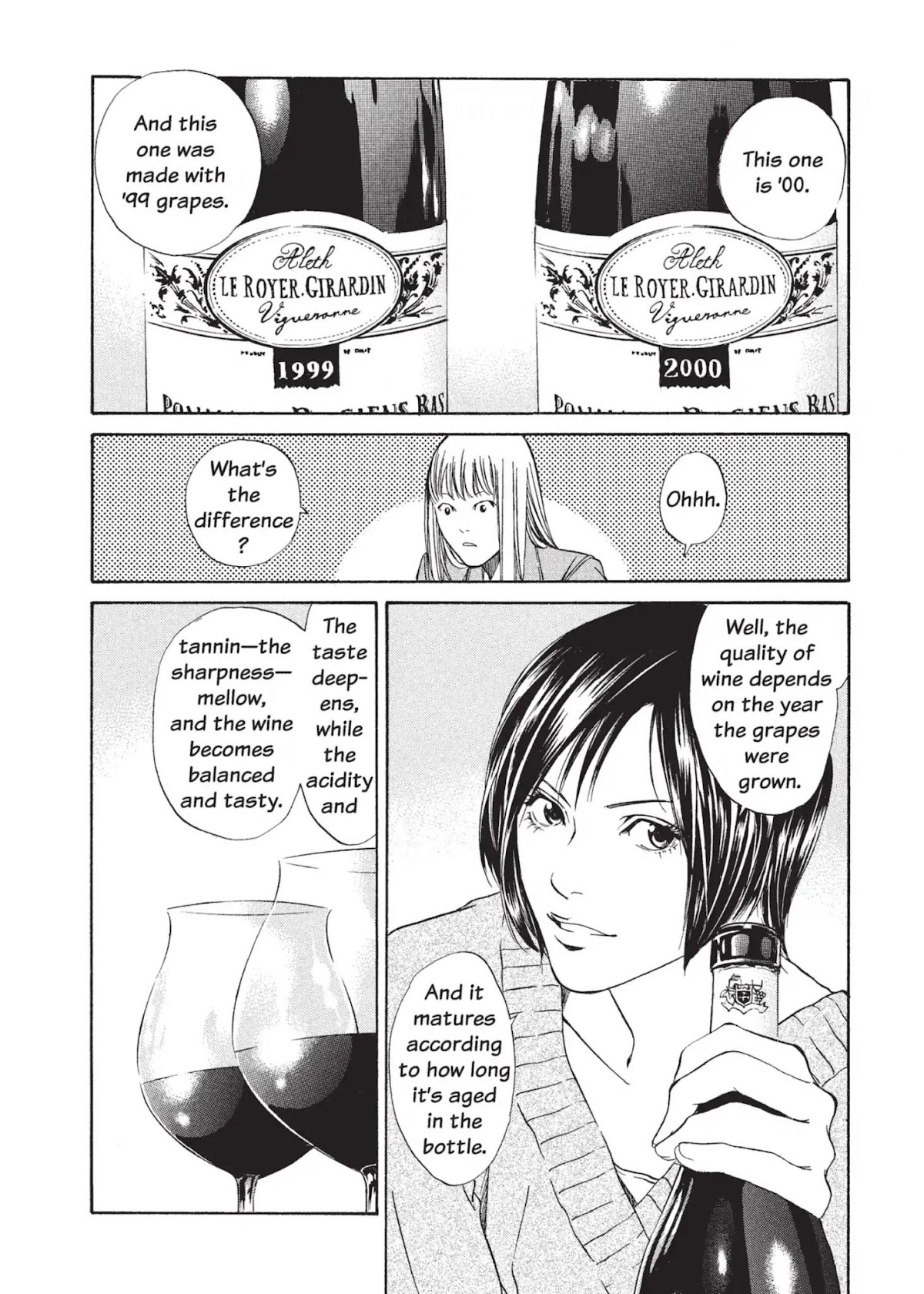 Kami no Shizuku Chapter 1 page 38 - Chapter 1: The Scent of a Hundred Flowers
