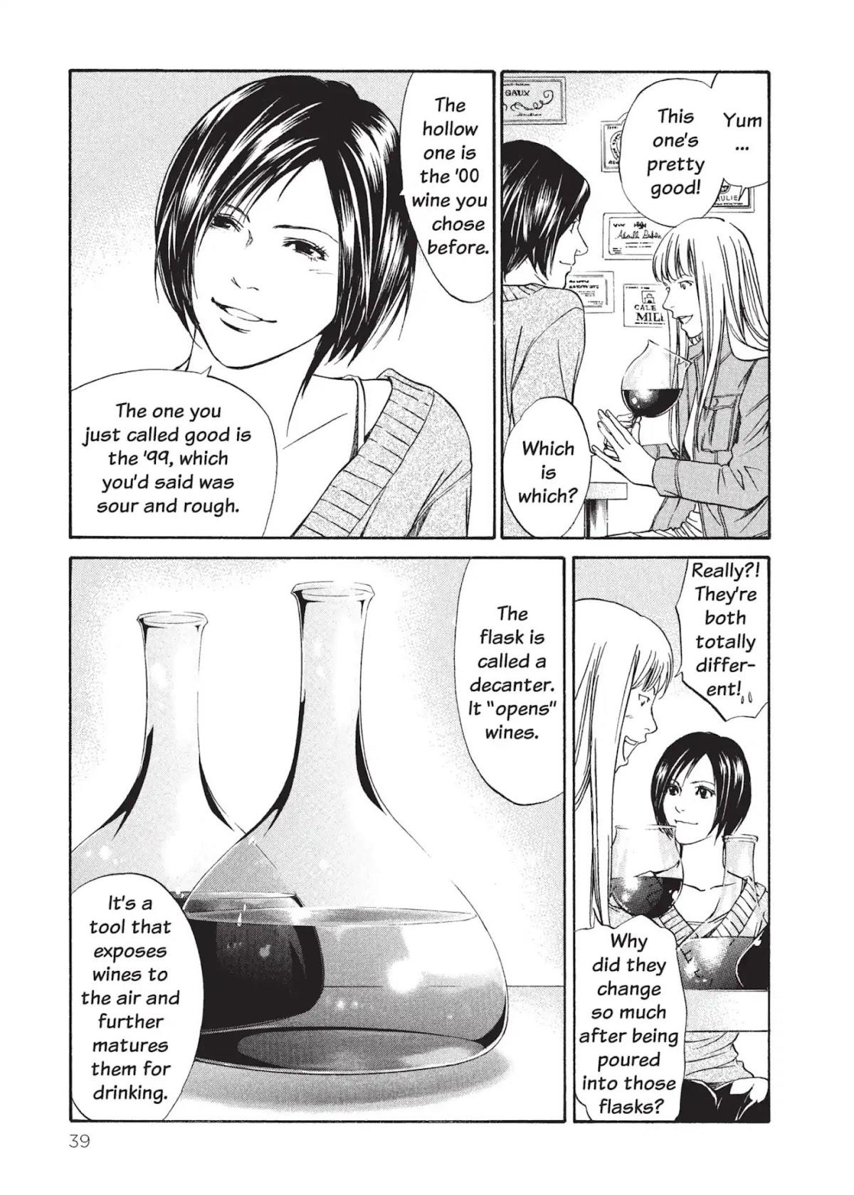 Kami no Shizuku Chapter 1 page 41 - Chapter 1: The Scent of a Hundred Flowers
