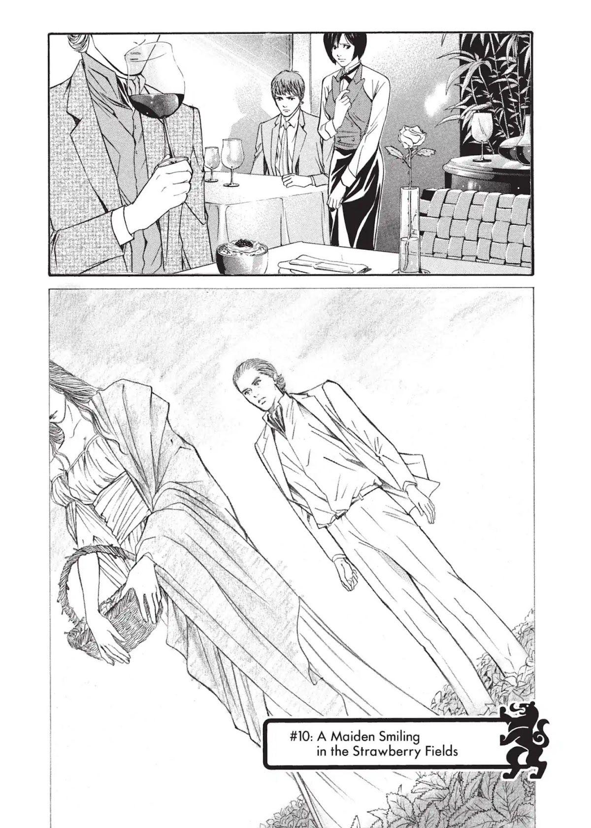 Kami no Shizuku Chapter 10 page 1 - Chapter 10: A Maiden Smiling in the Stawberry Fields