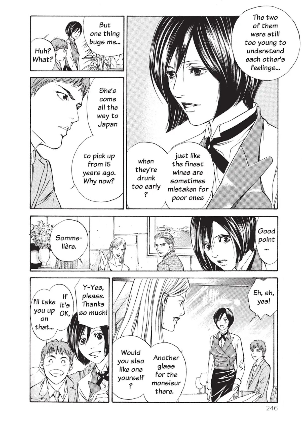Kami no Shizuku Chapter 10 page 10 - Chapter 10: A Maiden Smiling in the Stawberry Fields