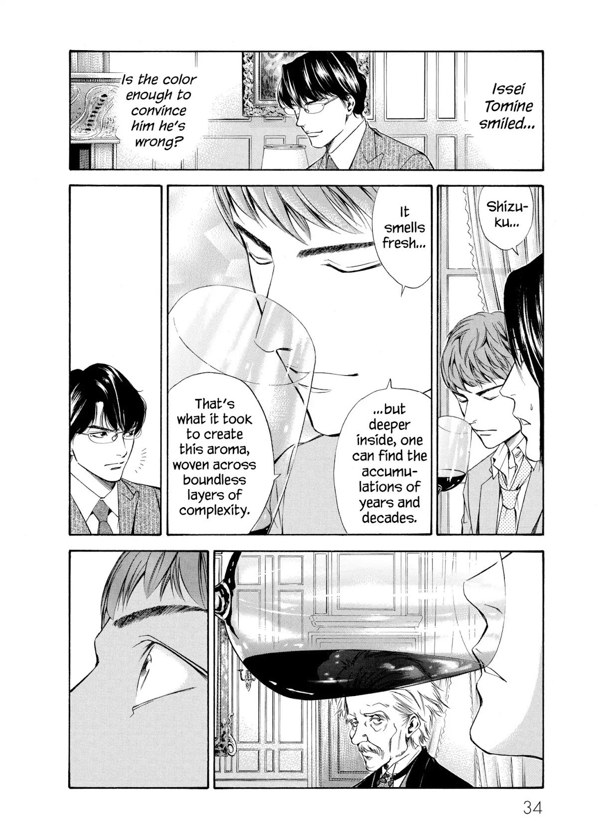 Kami no Shizuku Chapter 100 page 11 - Chapter 100: The Fading Feel of the Ancient Tree's Bark