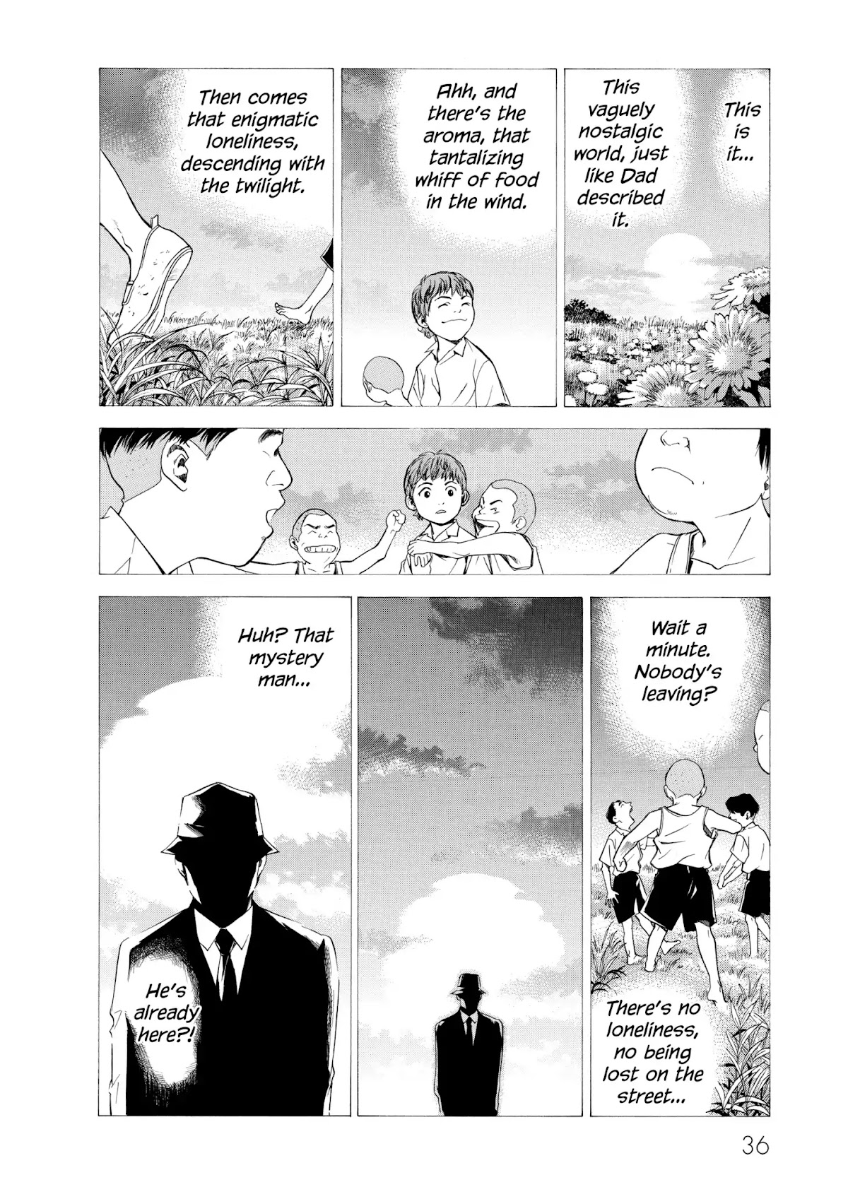 Kami no Shizuku Chapter 100 page 13 - Chapter 100: The Fading Feel of the Ancient Tree's Bark