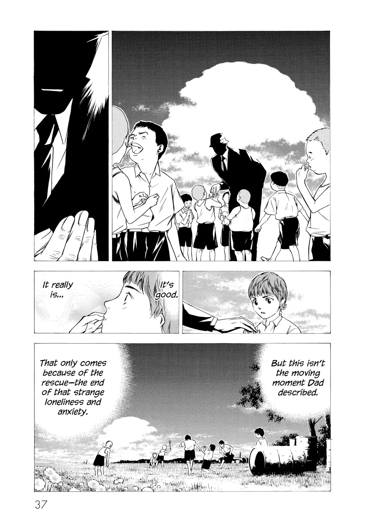 Kami no Shizuku Chapter 100 page 14 - Chapter 100: The Fading Feel of the Ancient Tree's Bark