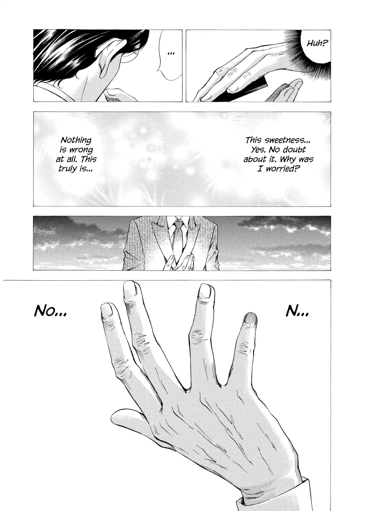 Kami no Shizuku Chapter 100 page 22 - Chapter 100: The Fading Feel of the Ancient Tree's Bark