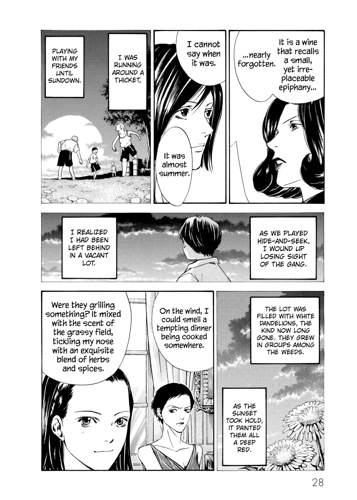 Kami no Shizuku Chapter 100 page 5 - Chapter 100: The Fading Feel of the Ancient Tree's Bark