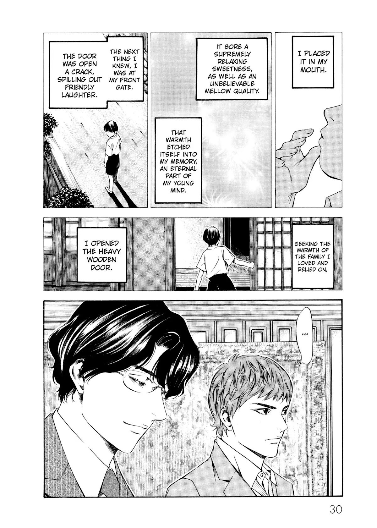 Kami no Shizuku Chapter 100 page 7 - Chapter 100: The Fading Feel of the Ancient Tree's Bark