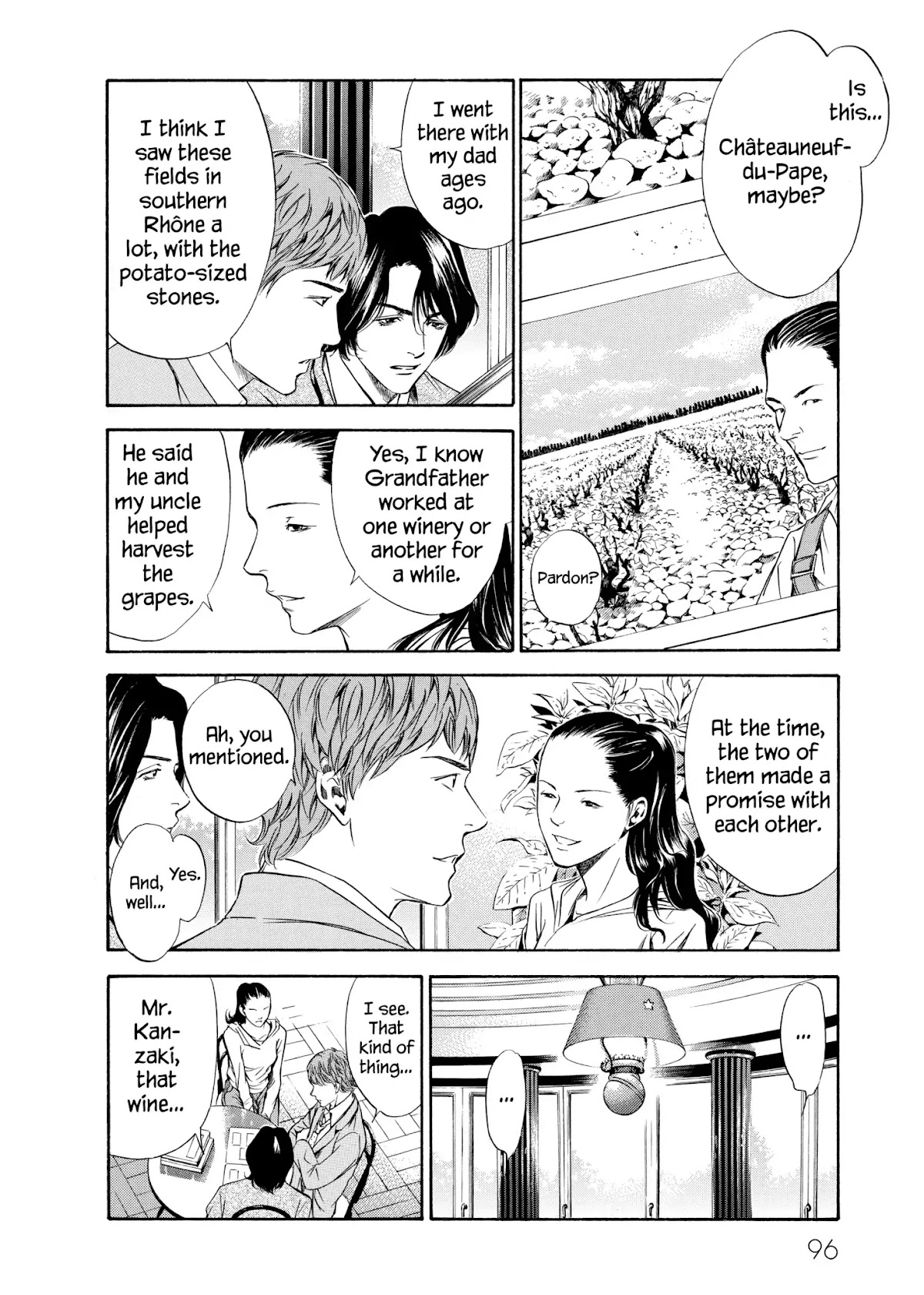 Kami no Shizuku Chapter 103 page 10 - Chapter 103: Slumber of the Wine-Loving Artist
