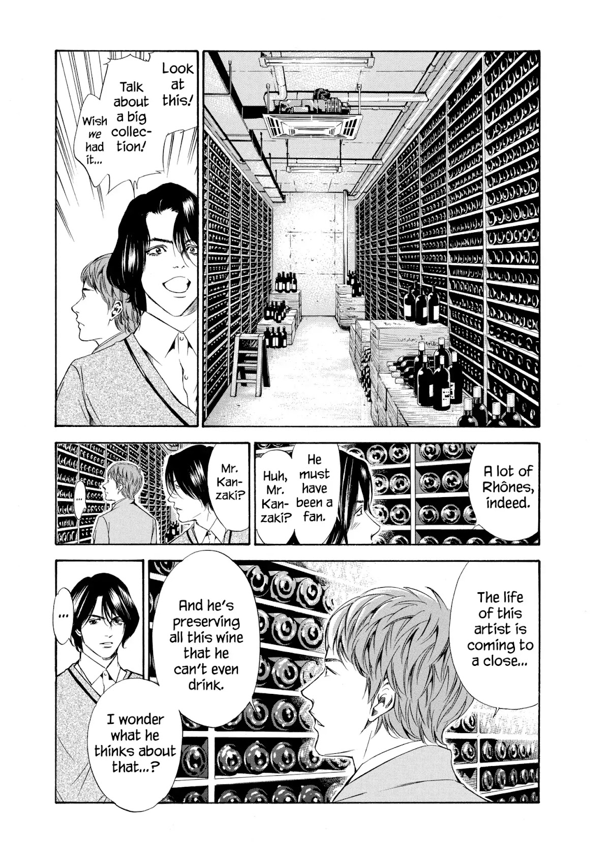 Kami no Shizuku Chapter 103 page 13 - Chapter 103: Slumber of the Wine-Loving Artist