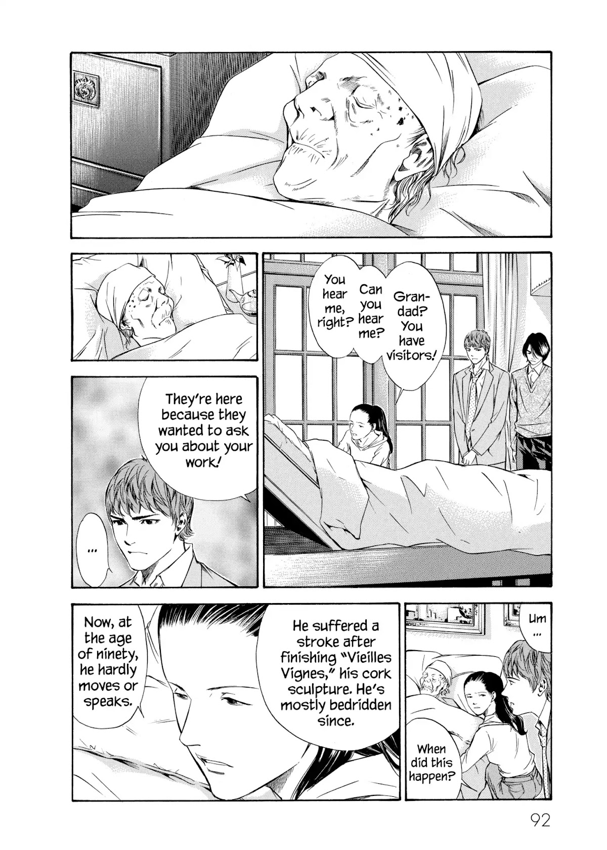 Kami no Shizuku Chapter 103 page 6 - Chapter 103: Slumber of the Wine-Loving Artist