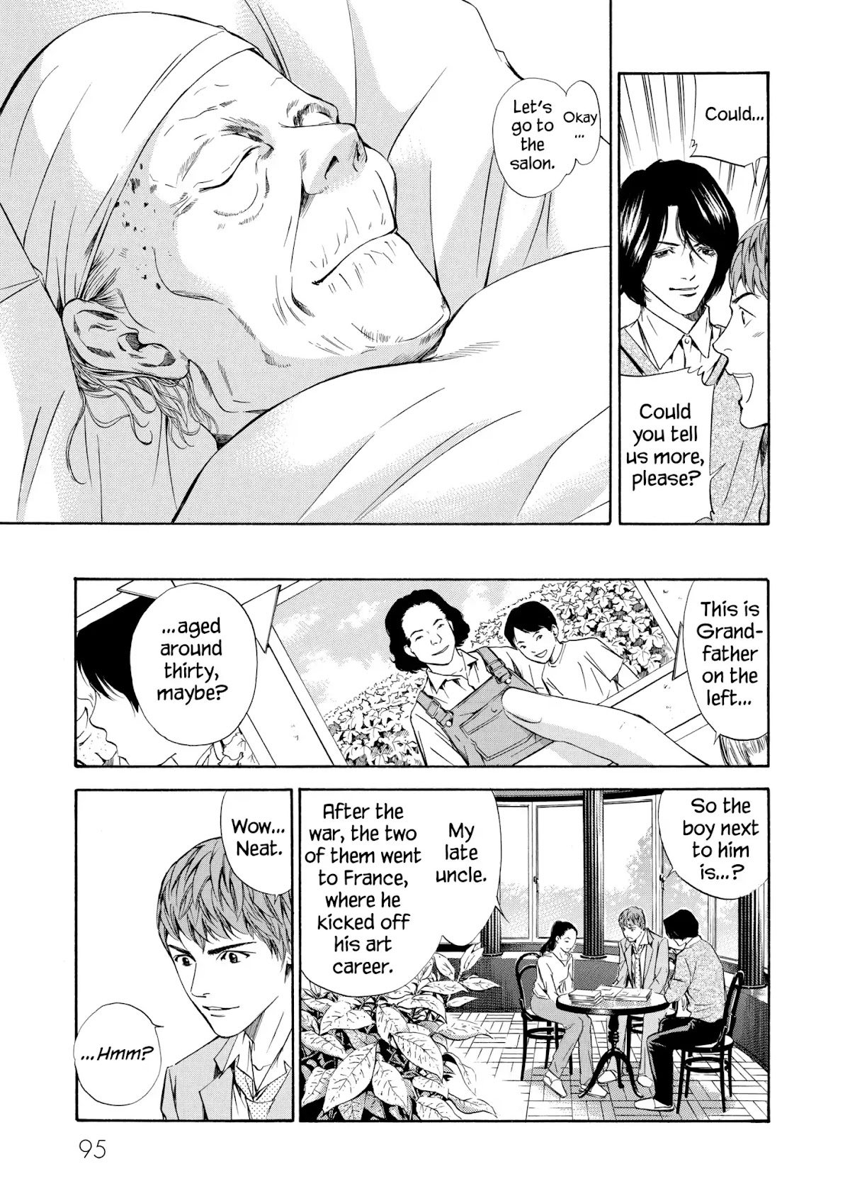 Kami no Shizuku Chapter 103 page 9 - Chapter 103: Slumber of the Wine-Loving Artist