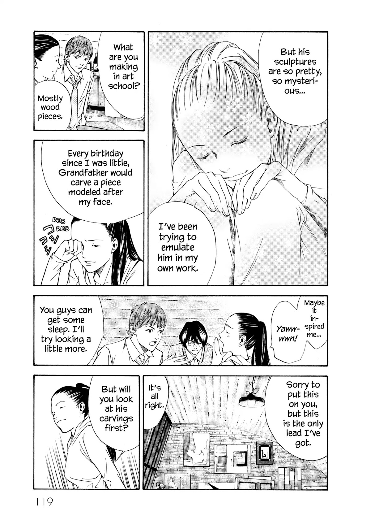 Kami no Shizuku Chapter 104 page 13 - Chapter 104: An Aroma of Grapes, Long Kept Hidden