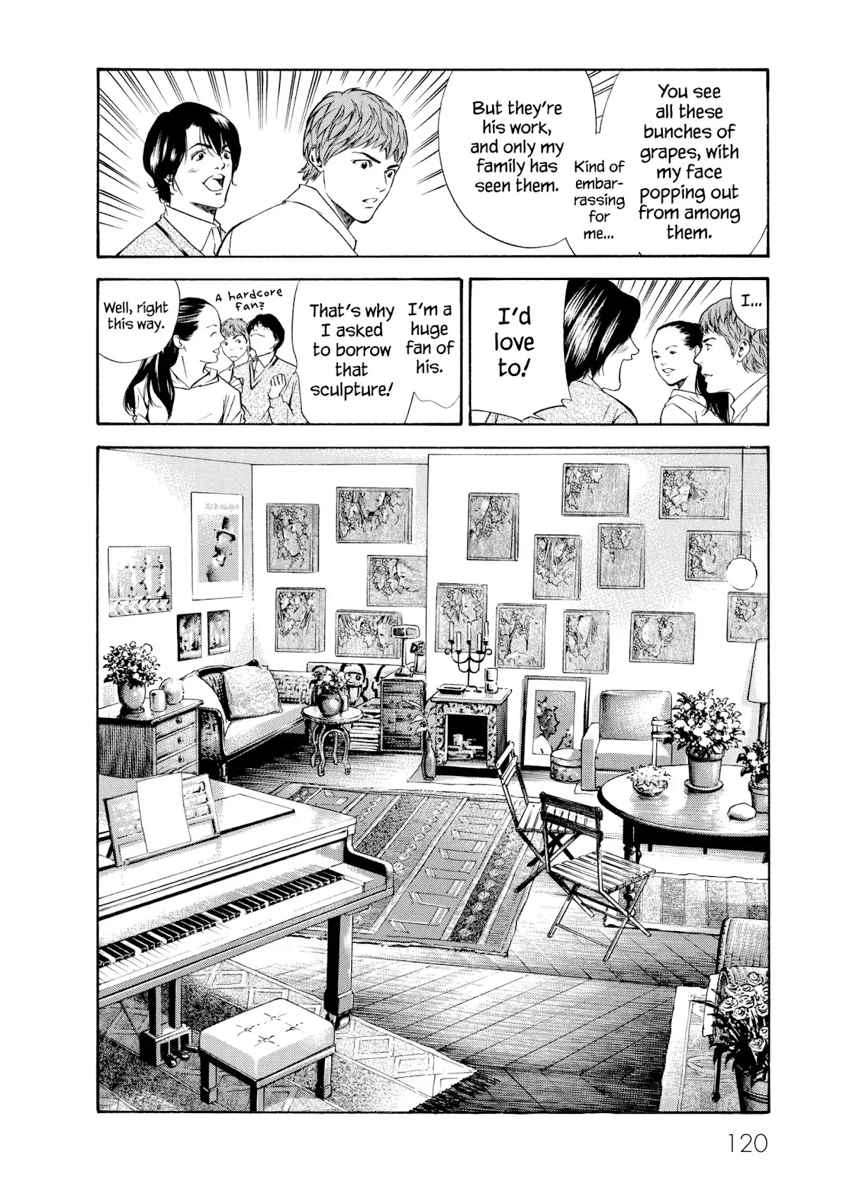 Kami no Shizuku Chapter 104 page 14 - Chapter 104: An Aroma of Grapes, Long Kept Hidden