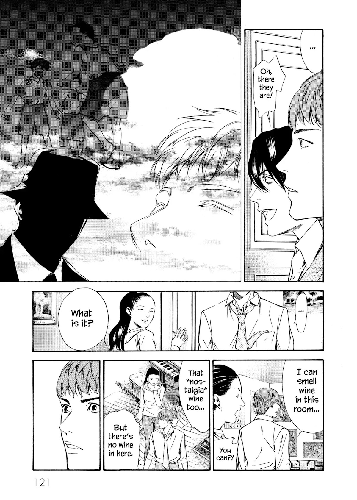 Kami no Shizuku Chapter 104 page 15 - Chapter 104: An Aroma of Grapes, Long Kept Hidden